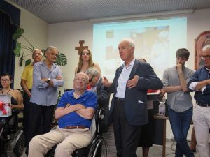 Consegna dei fondi della raccolta di Viterbo con amore 