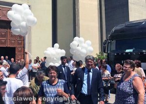 San Felice a Cancello - I funerali di Antonio Russo