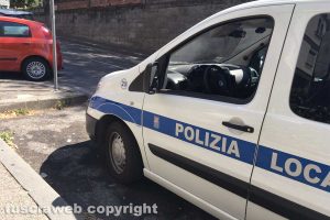 Viterbo - L'incidente a via della Palazzina