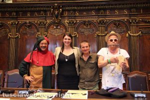 Frisigello, Luisa Ciambella, Antonello Ricci e Roberto Pecci