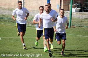 Sport - Calcio - Viterbese - La squadra al lavoro a Chianciano Terme