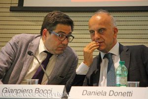 Alessio D'Amato e Gianpiero Bocci
