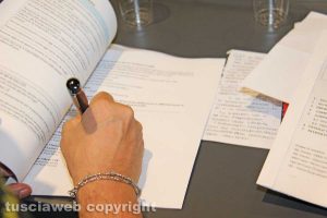 Viterbo - La firma del protocollo