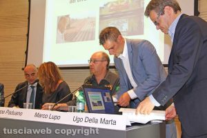 Viterbo - La firma del protocollo