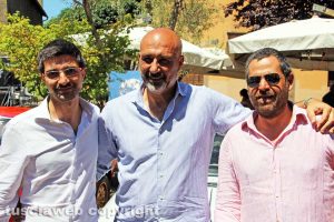 Daniele Camilli, Sergio Pirozzi e Pietro Di Paolantonio