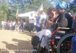 Oriolo Romano - I funerali di Nadia Ouedraogo - Mamma Mai