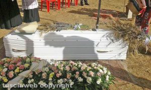 Oriolo Romano - I funerali di Nadia Ouedraogo