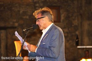 Civita di Bagnoregio - L'attore Luca Barbareschi