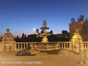 Viterbo - Comune - Il giardino di Palazzo dei Priori