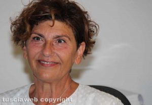 Viterbo - Tina Montinaro intervistata nella redazione di Tusciaweb
