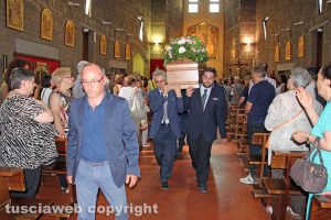 Viterbo - I funerali di Grazia Vecchiarino