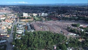 Modena Park - Le immagini dall'alto del concerto dei record