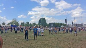 I fan di Vasco Rossi iniziano a riempire il Modena Park