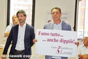 Viterbo - Presentazione centro studi Il leone - Daniele Sabatini e Giulio Marini