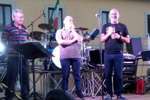 Bolsena - Il presidente Marco Macchioni e i premiati
