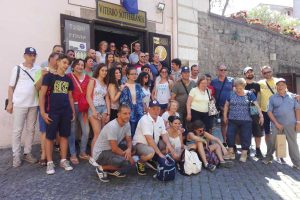 Viterbo - La banda musicale di Capaci ospite di Viterbo Sotterranea