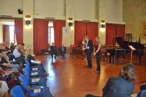 La presidente Ranucci con il sindaco Mencarini