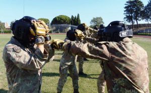 Viterbo - L'esercitazione degli allievi marescialli 