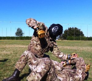 Viterbo - L'esercitazione degli allievi marescialli 