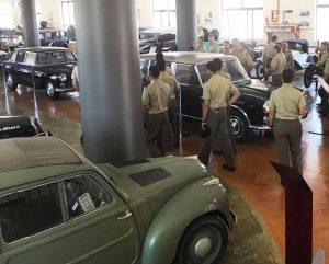 Il XVIII corso “Lealtà” al Museo storico della motorizzazione militare 