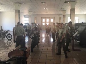 Il XVIII corso “Lealtà” al Museo storico della motorizzazione militare 