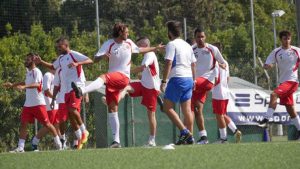Sport - Calcio - Monterosi - I biancorossi in campo