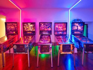 Il museo del flipper al The Pinball Luxury Suites