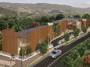 Il rendering del centro commerciale Triangolo Final