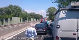 Monterosi - Incidente sulla Cassia bis - Foto di Franco Castagnino