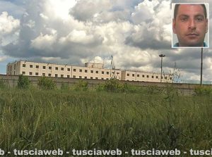 Mammagialla, il carcere di Viterbo; nella foto Ferdinando Cimato