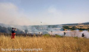 Weekend di fuoco nell'Alto viterbese 