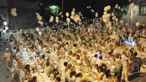 White dinner a Viterbo