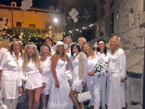 White dinner a Viterbo 