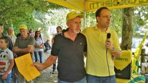 Amatrice - Adelio Di Marco con buono gasolio