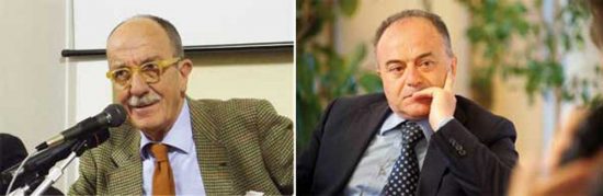 Giuseppe Ayala e Nicola Gratteri