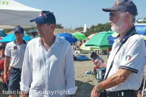 Montalto di Castro - Il controllo sicurezza in mare
