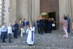 Viterbo - I funerali di Agostino Terri
