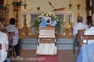 Lubriano - I funerali di Franco Fiorani