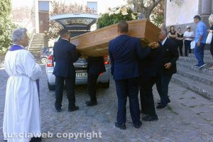 Viterbo - I funerali di Agostino Terri