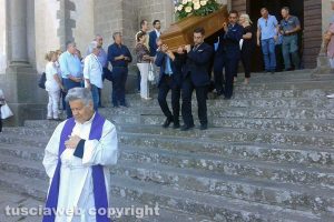 Viterbo - I funerali di Agostino Terri
