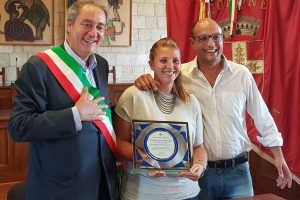 Sport - Tiro con l'arco - Anastasia Anastasio premiata nella sua Tarquinia