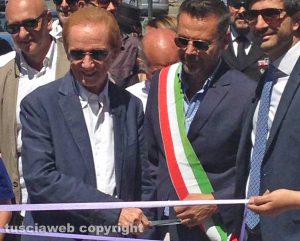 Tuscania - Festa della lavanda - L'inaugurazione con Osvaldo Bevilacqua