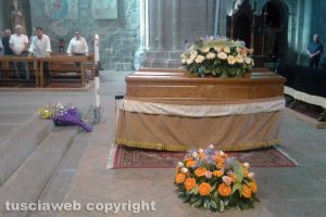 Viterbo - I funerali di Agostino Terri