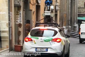 Viterbo - L'auto di Google maps