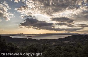 Bolsena - Tramonto sul lago
