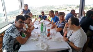 Montefiascone - Il pranzo del centro diurno per disabili “L’Aquilone”