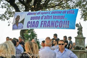 Lubriano - I funerali di Franco Fiorani