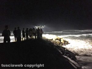 Tarquinia lido - Le ricerche del ragazzo disperso