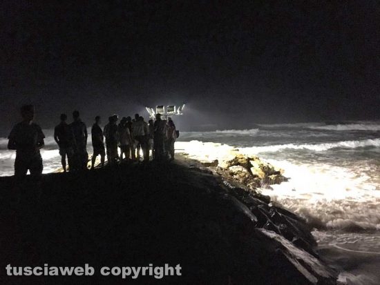 Tarquinia lido - Le ricerche del ragazzo disperso