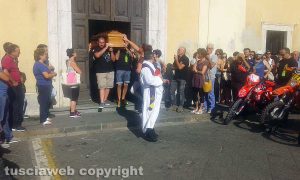 Castiglione in Teverina - I funerali di Francesco Musetti